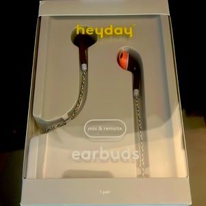 Heyday Wired Earbuds With Mic and Remote